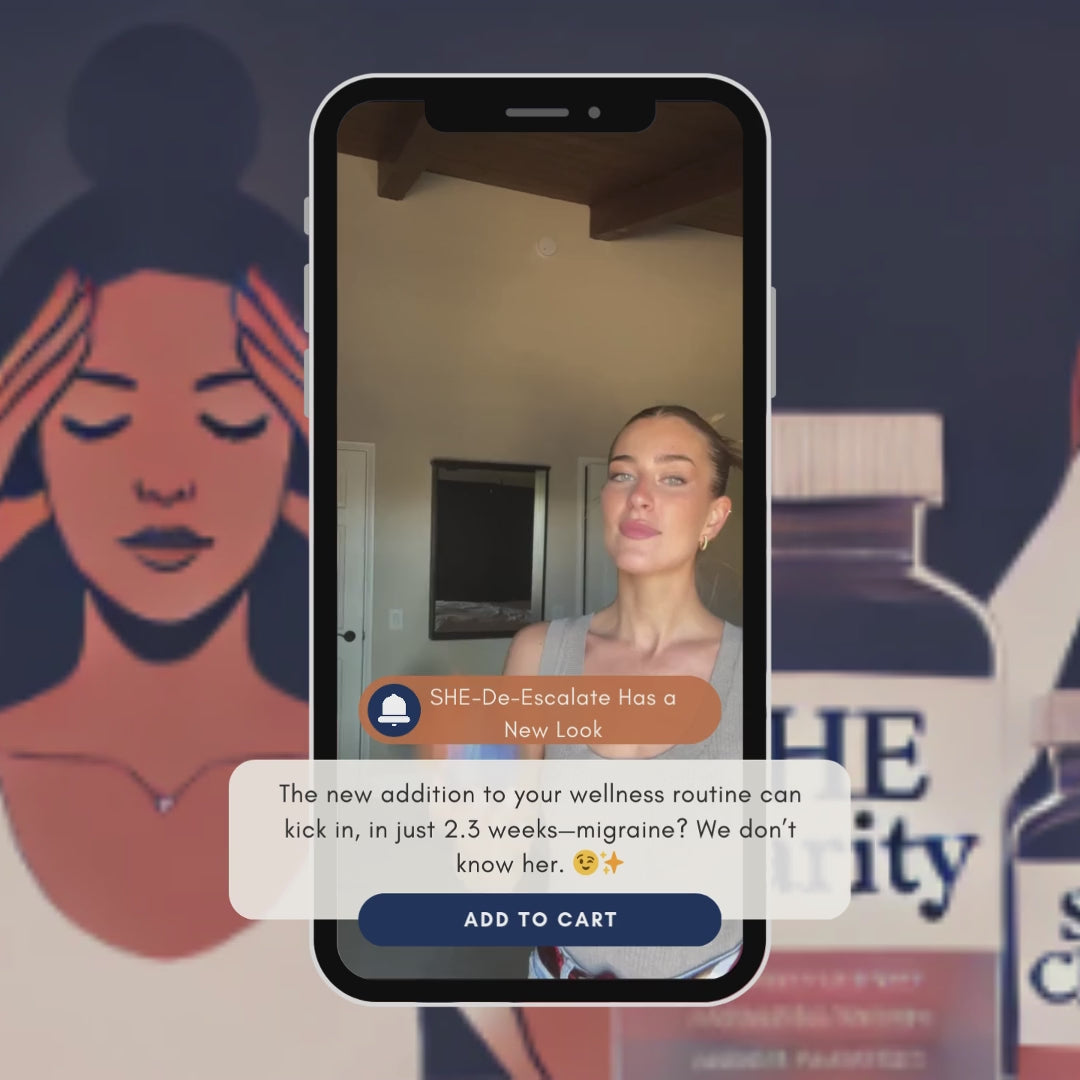 Load video: shecalirty.com migraine headache relief